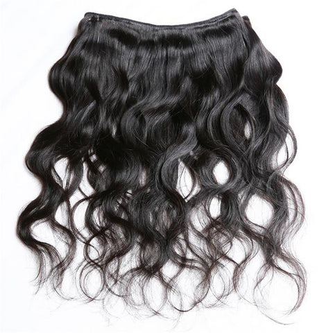 13" X 4" LACE FRONTAL -LOOSE WAVE + 2 BUNDLES